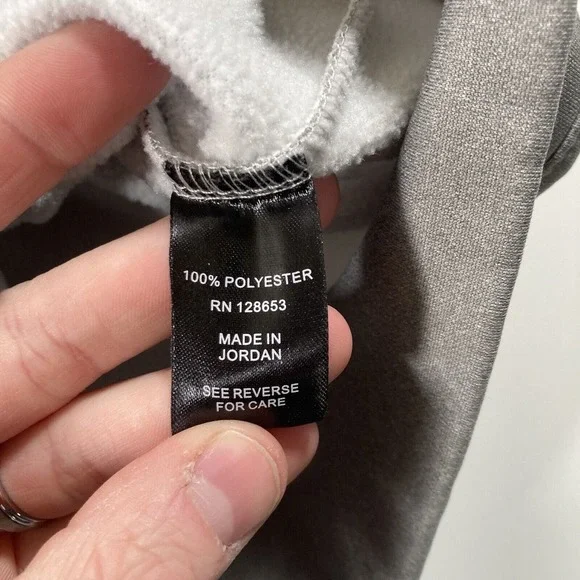 Nine Line Apparel Hoodie Medium Gray Sweatshirt Fleece Military Flag USA‎ - Picture 8 of 9